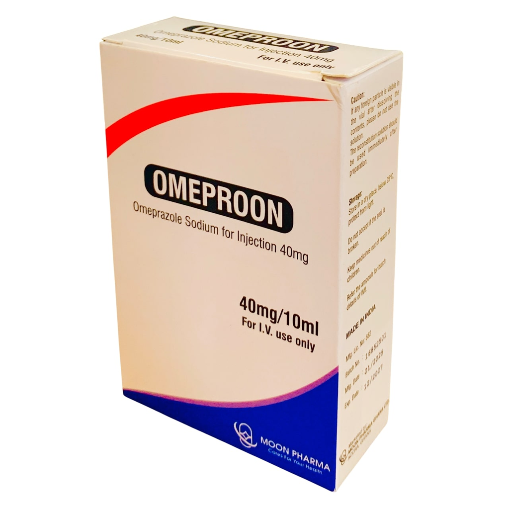OMEPROON INJECTIONS (Omeprazole Injection 40 mg)