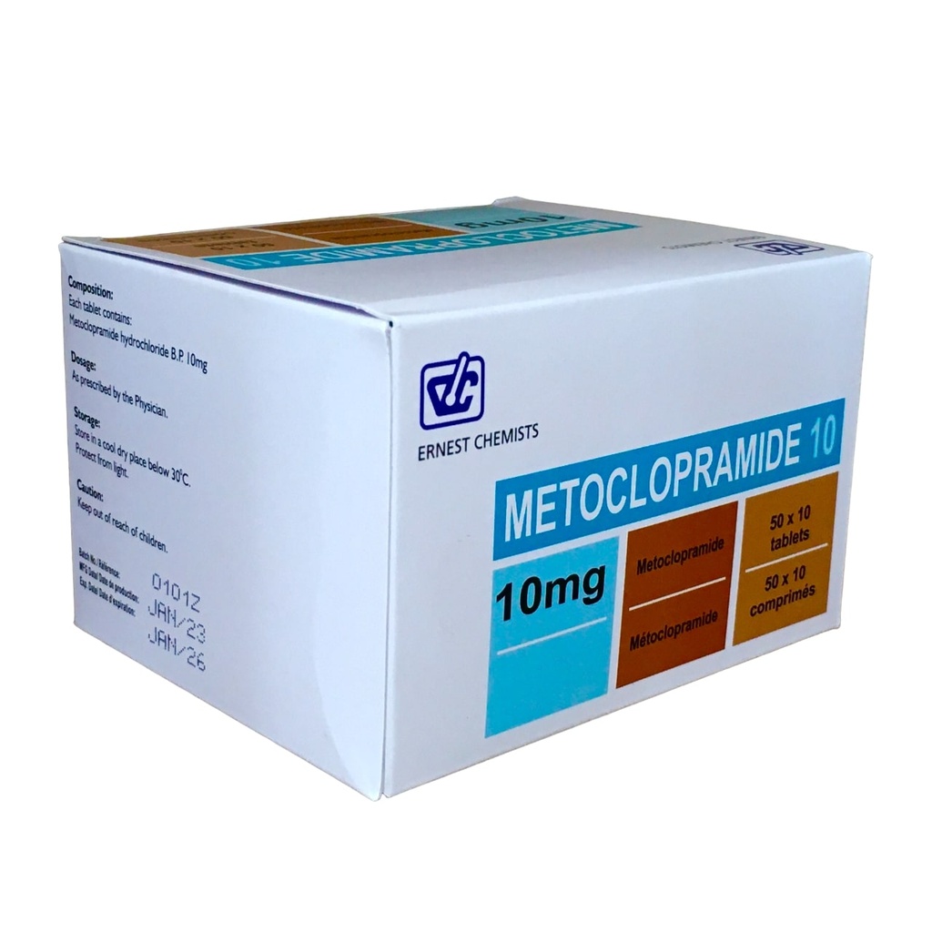 METOCLOPRAMIDE TABS 10MG 500'(ECL)