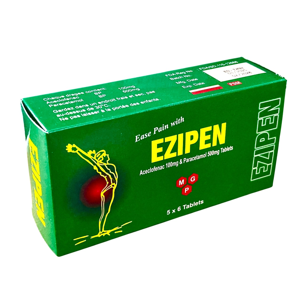 Ezipen Tab (Para+Aceclofenac)