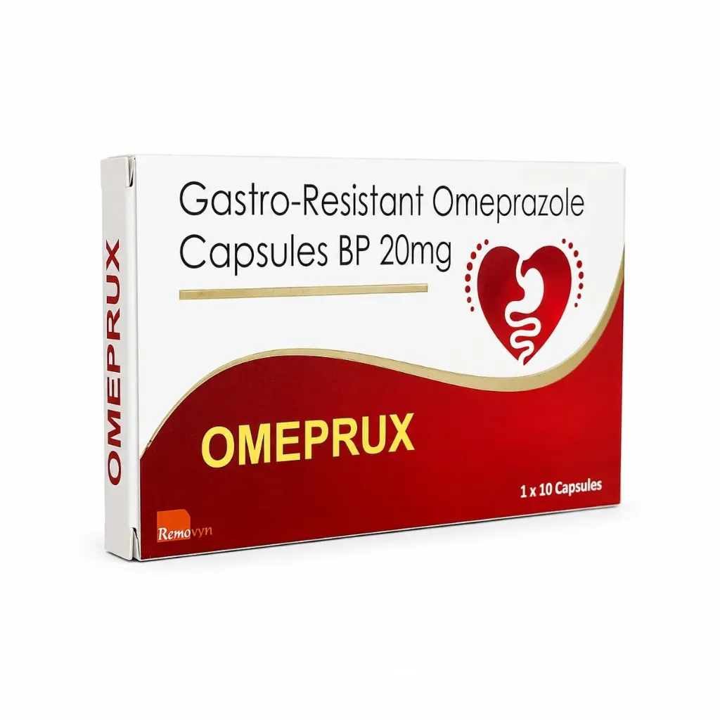 Omeprux Caps (Omeprazole)