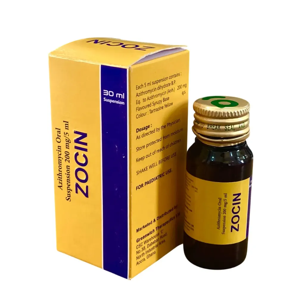 ZOCIN SUSP 30ML (Azithromycin)