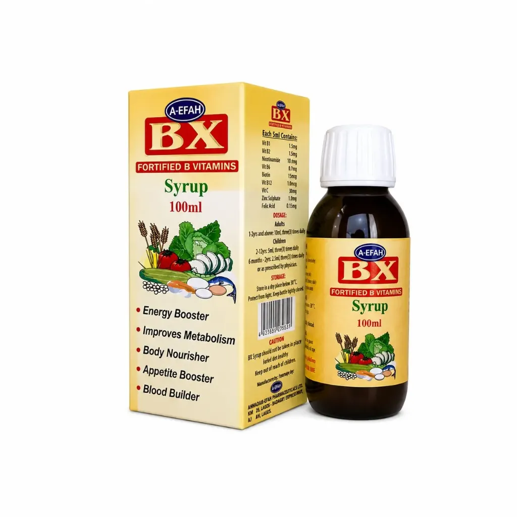[A_Efah-01A] Bx Fortified B-Vitamins Syr (100ml)