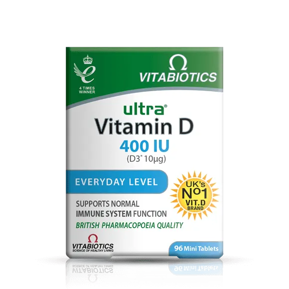 [UKP-VTB-31A] Ultra Vitamin D (400 IU)