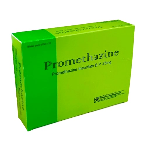PROMETHAZINE TABS 25MG 500' (ECL)