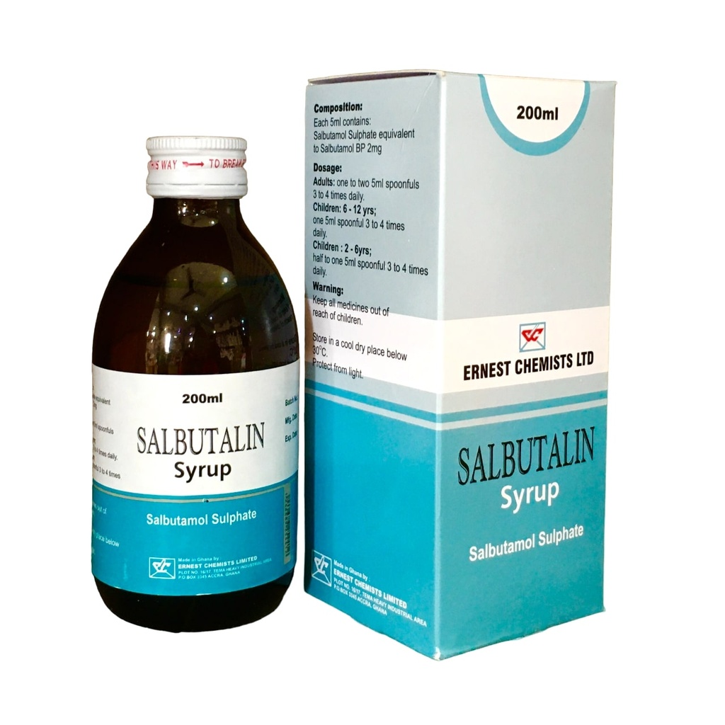 SALBUTALIN SYRUP 200ML