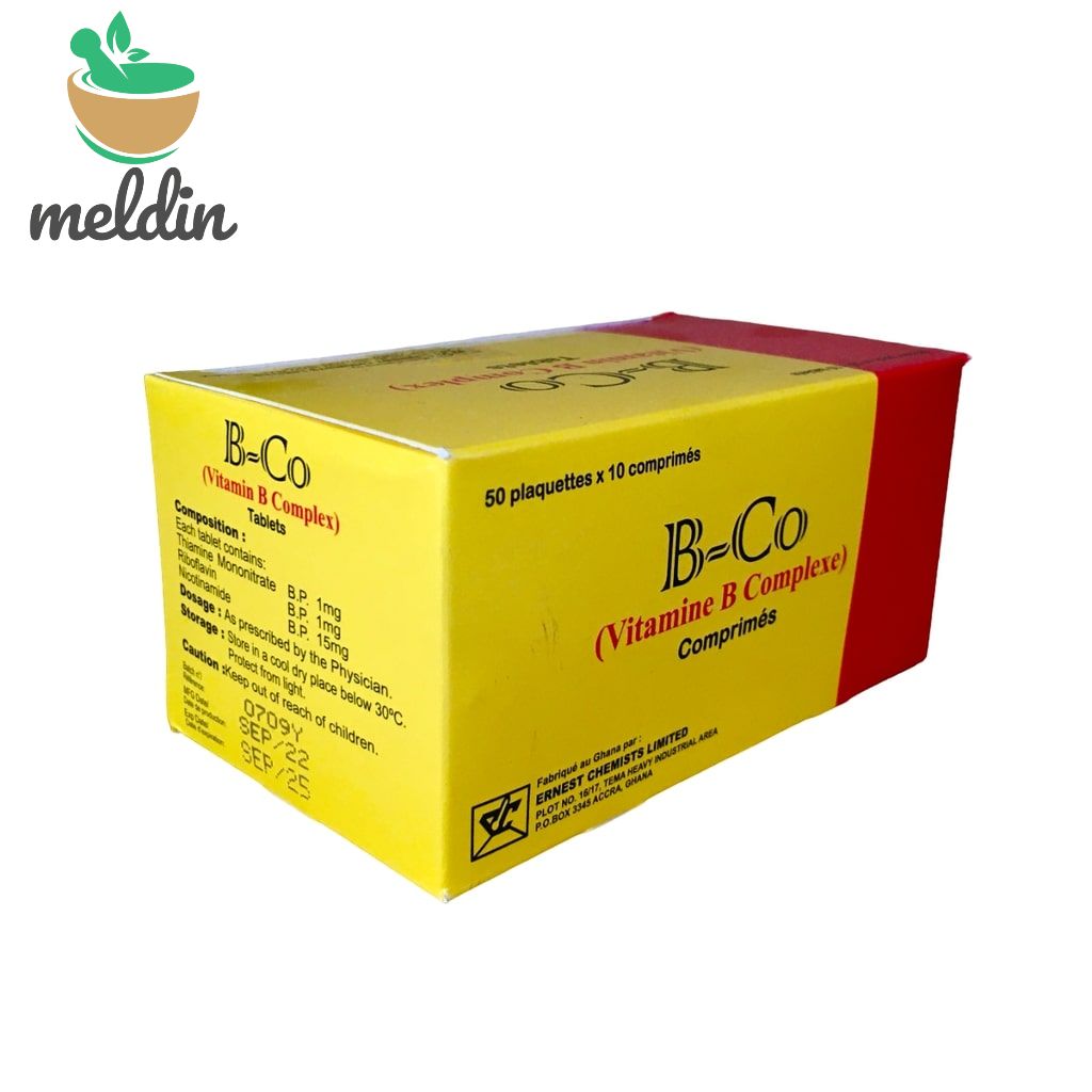 B-Co Tabs 500' (Blister)