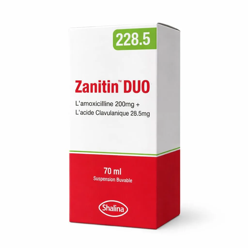 [SHL-] Zanitin Duo Susp (228.5mg/5ml)