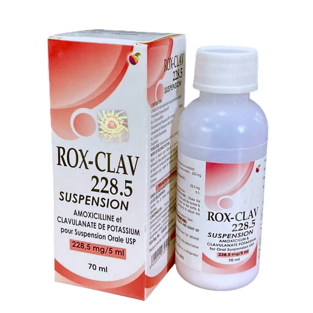 [RXM-] Rox-clav Susp (228.5mg/5ml)
