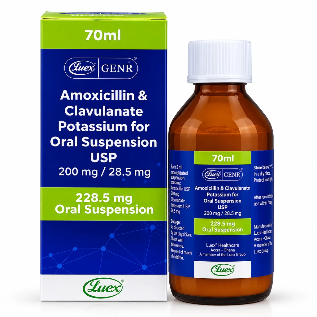 [UCM_LEX-21] Co-Amoxiclav Susp (Luex, 228.5mg/5ml)