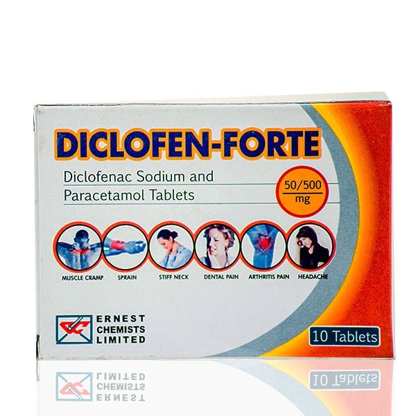 Diclofen-Forte (Diclo+Para) 10's