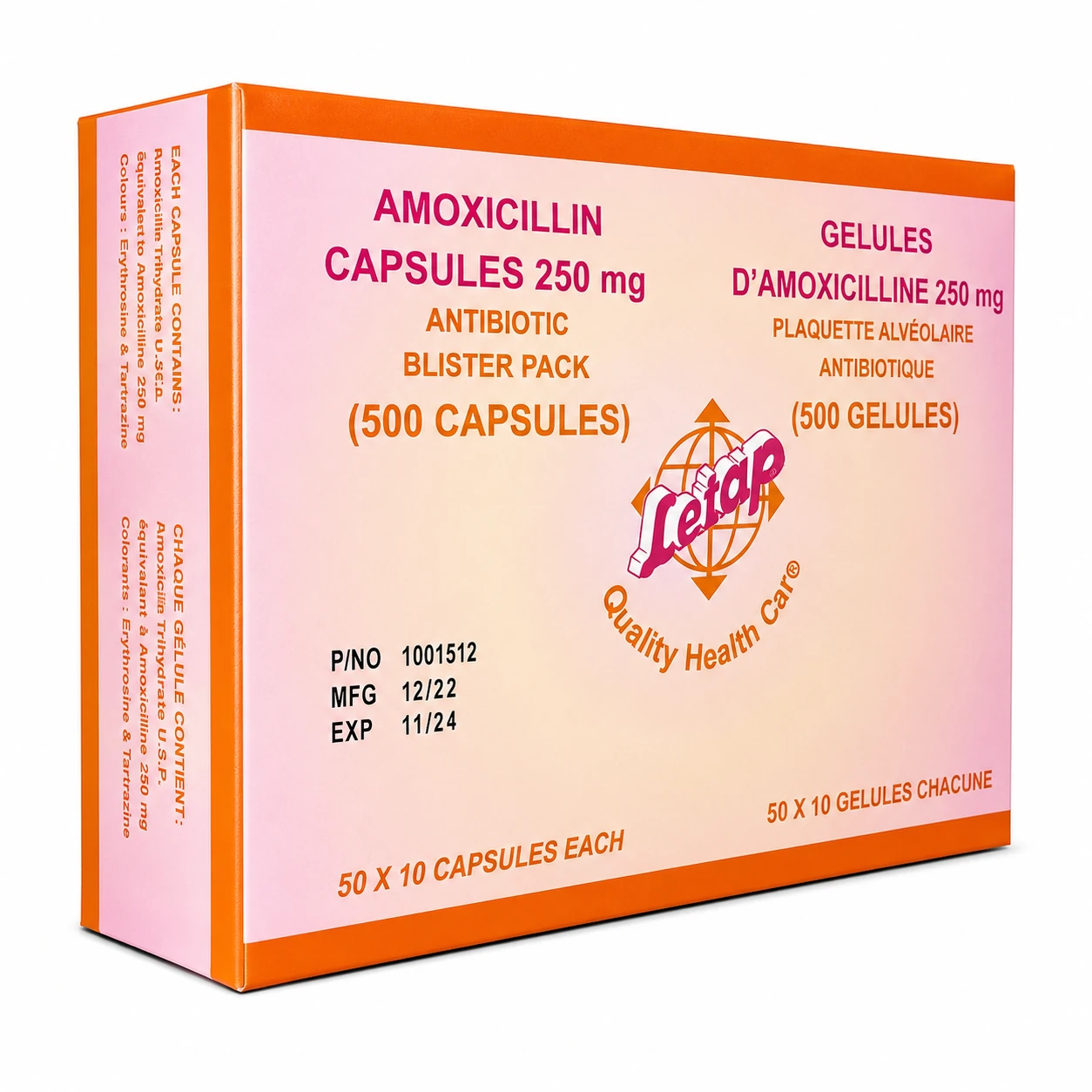 [ENT-] Amoxicillin 250mg Caps (Entrance)
