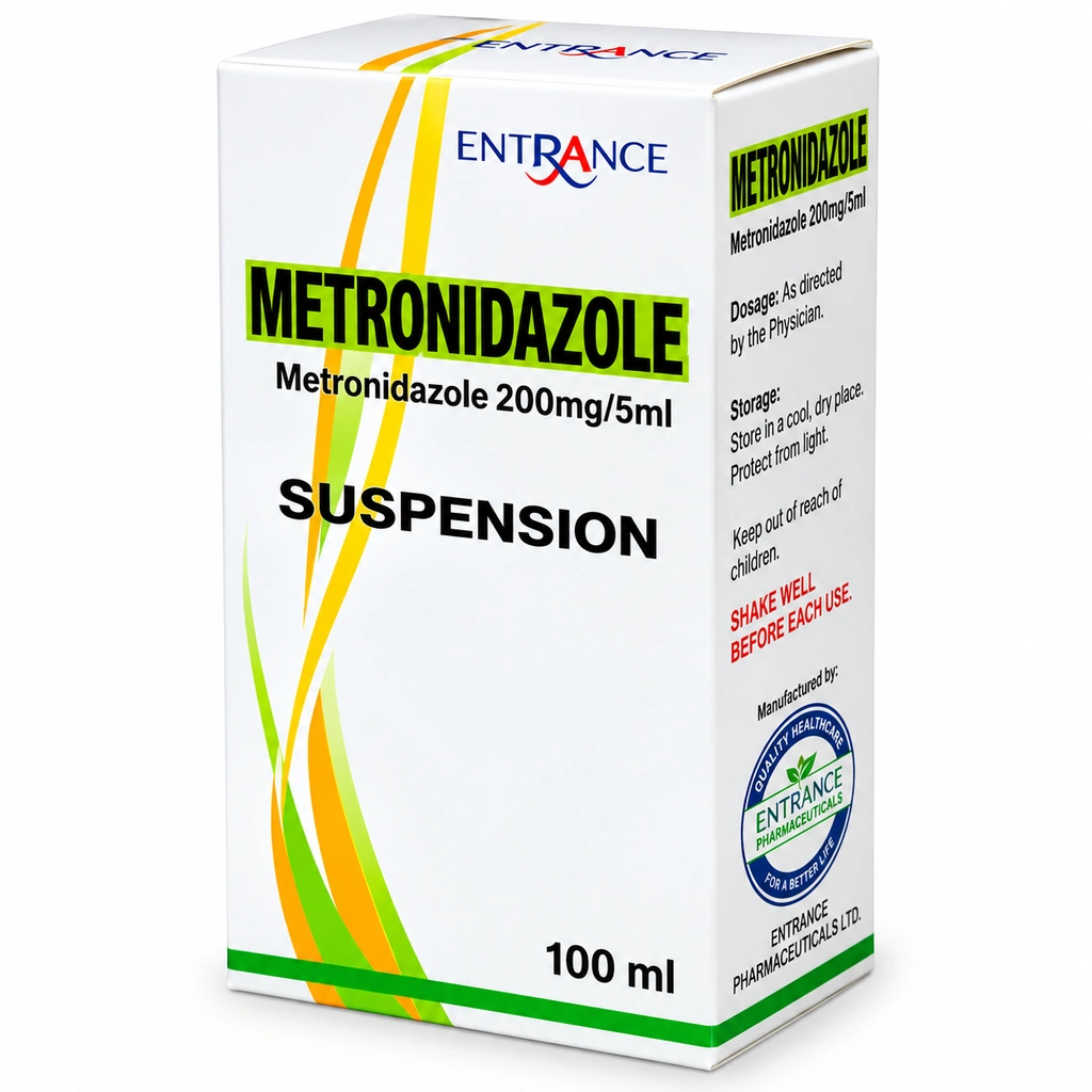 [ENT-142] Metronidazole Susp (Entrance)