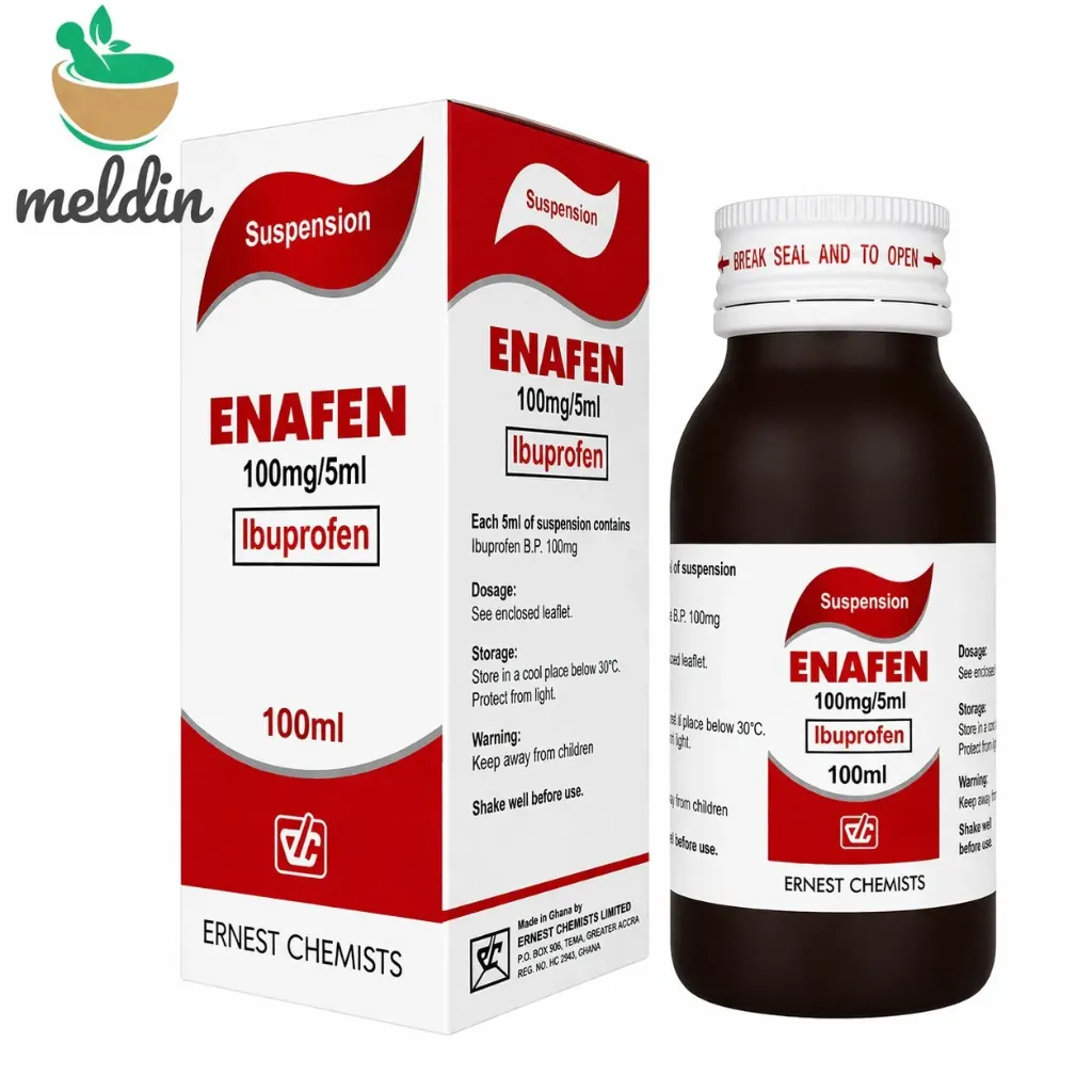 [ECL_DS-55] ENAFEN(IBUPROFEN) SUSP 100MG/5ML 60ML
