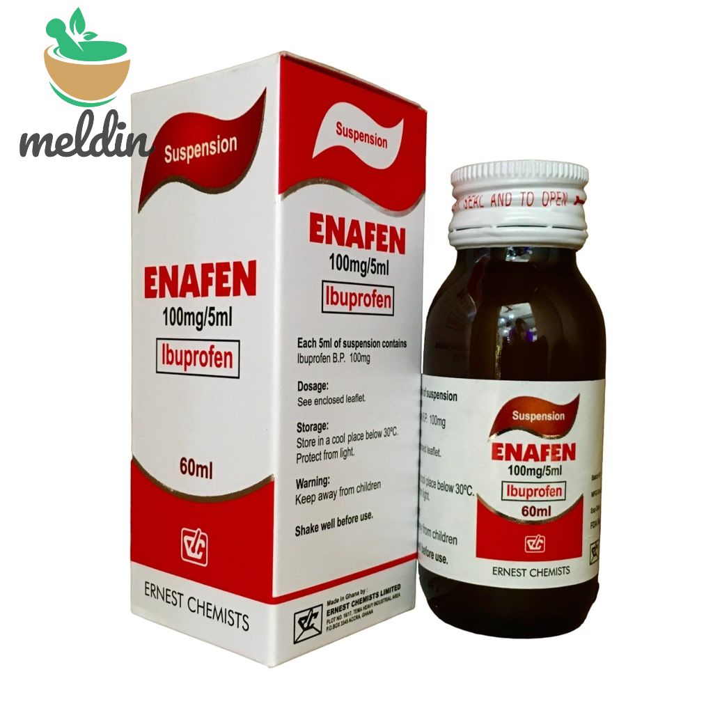[ECL_DS-55] ENAFEN(IBUPROFEN) SUSP 100MG/5ML 60ML
