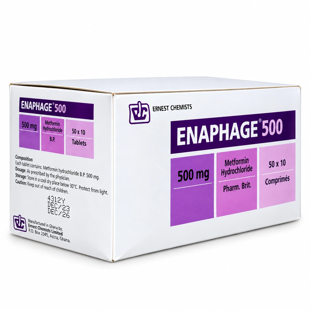 Enaphage Tab (Metformin)