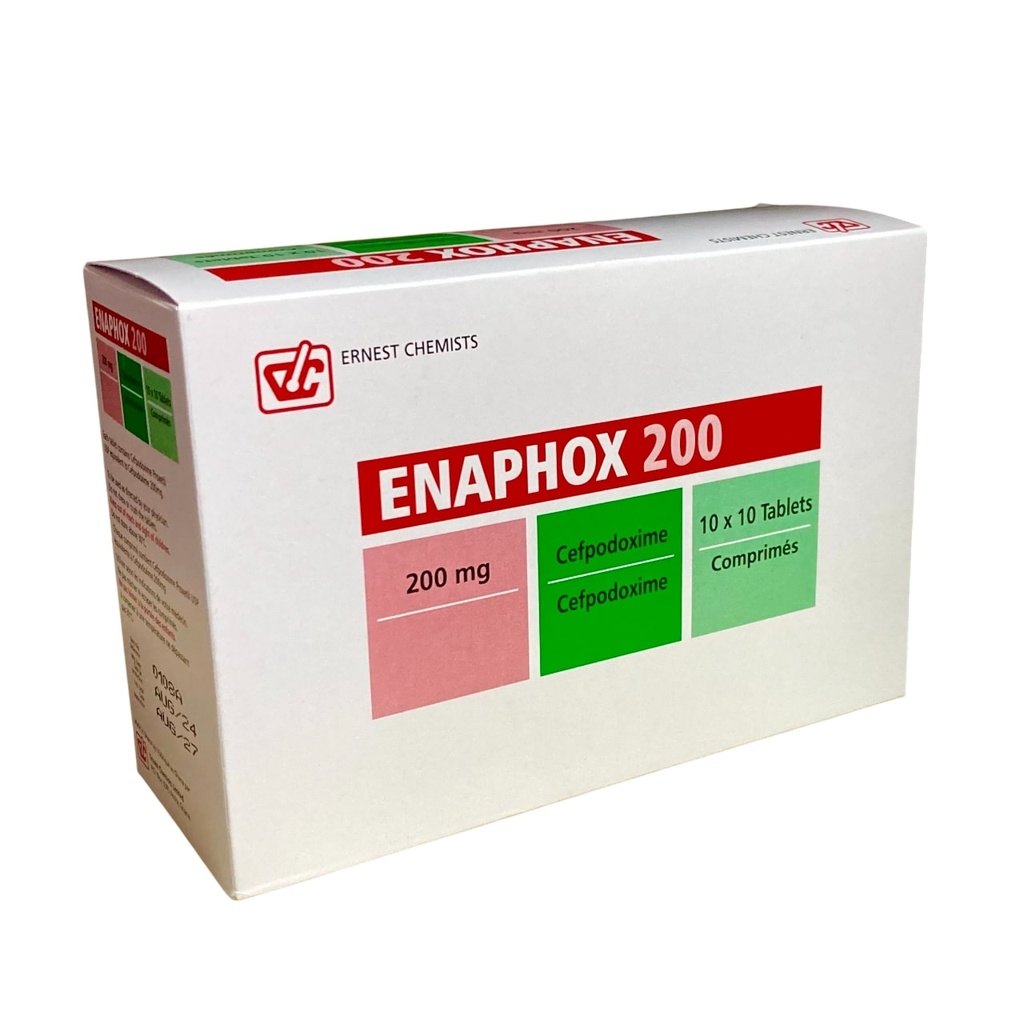 ENAPHOX(CEFPODOXIME) TABS 200MG 10'