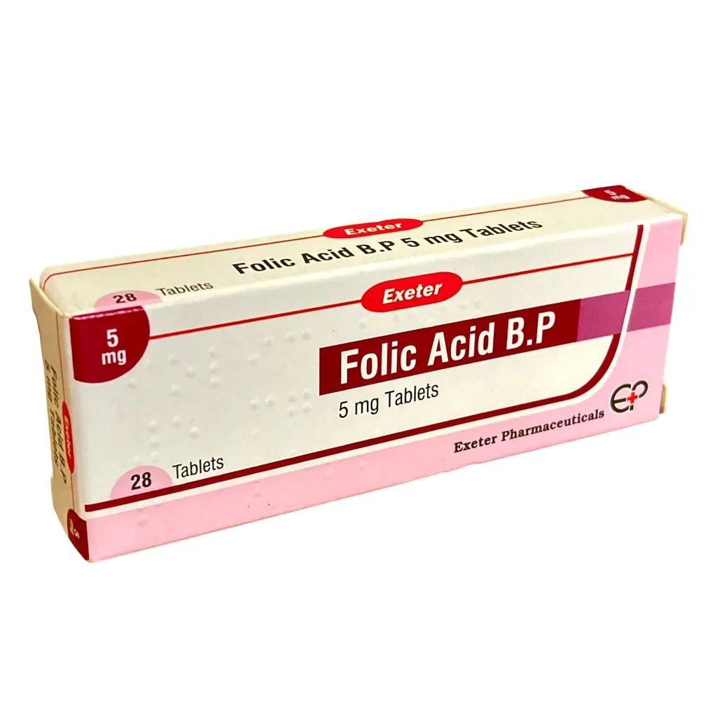 [ECL_EXE-085] Folic Acid Tab 28's (Exeter)