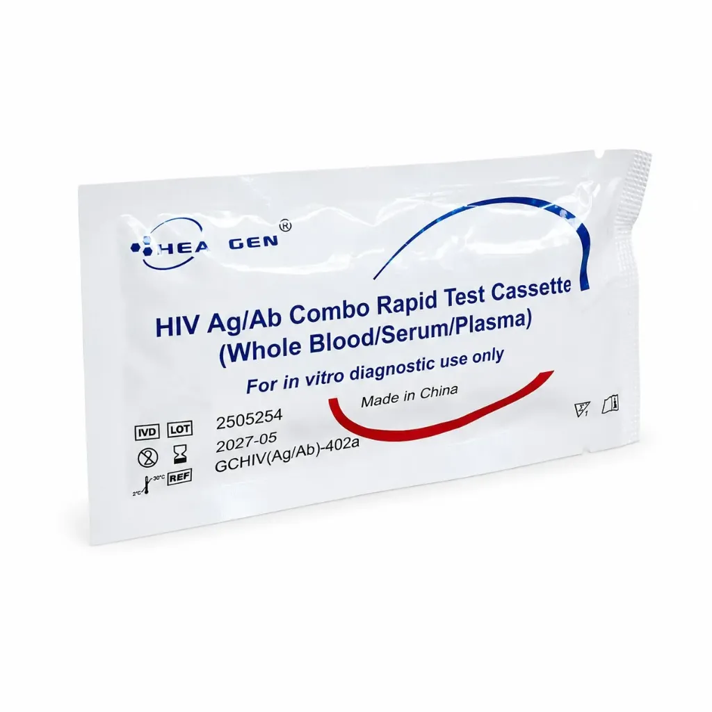 [HLG-] HIV Ag/Ab Combo test kit 25's