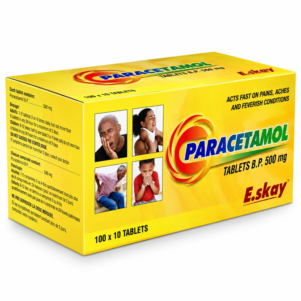 Paracetamol Tab (100 x10)