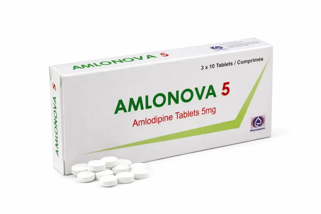 [PNV-] Amlonova Tab 30's (5mg)