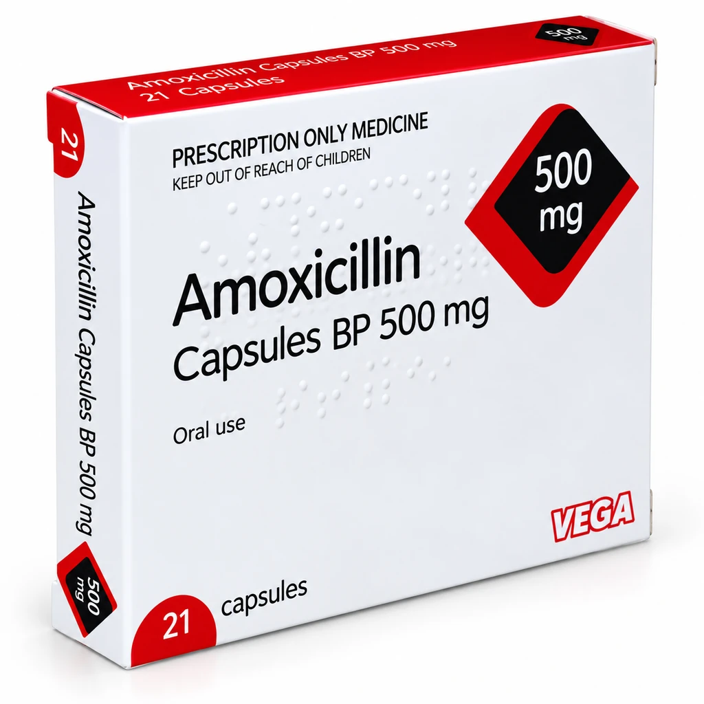 Amoxicillin 500mg Caps 21's