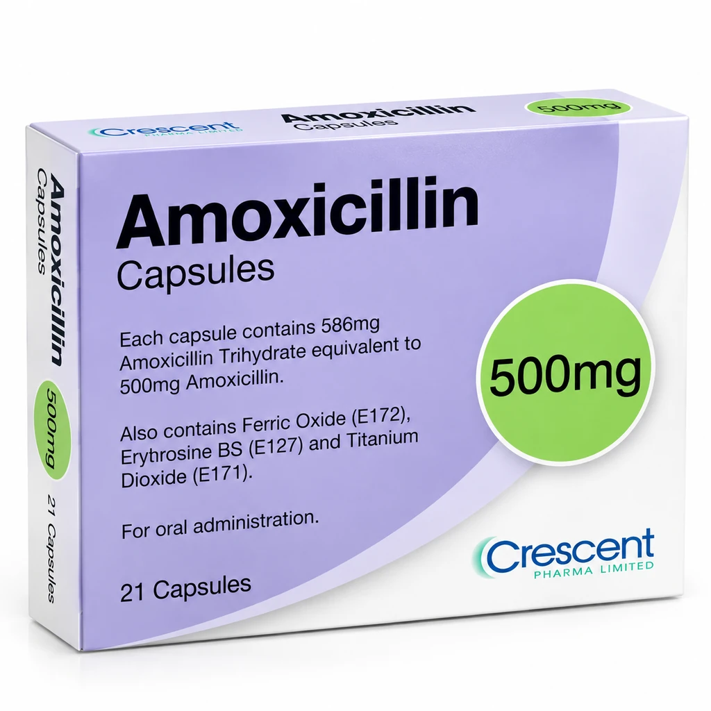 Amoxicillin 500mg Caps 21's