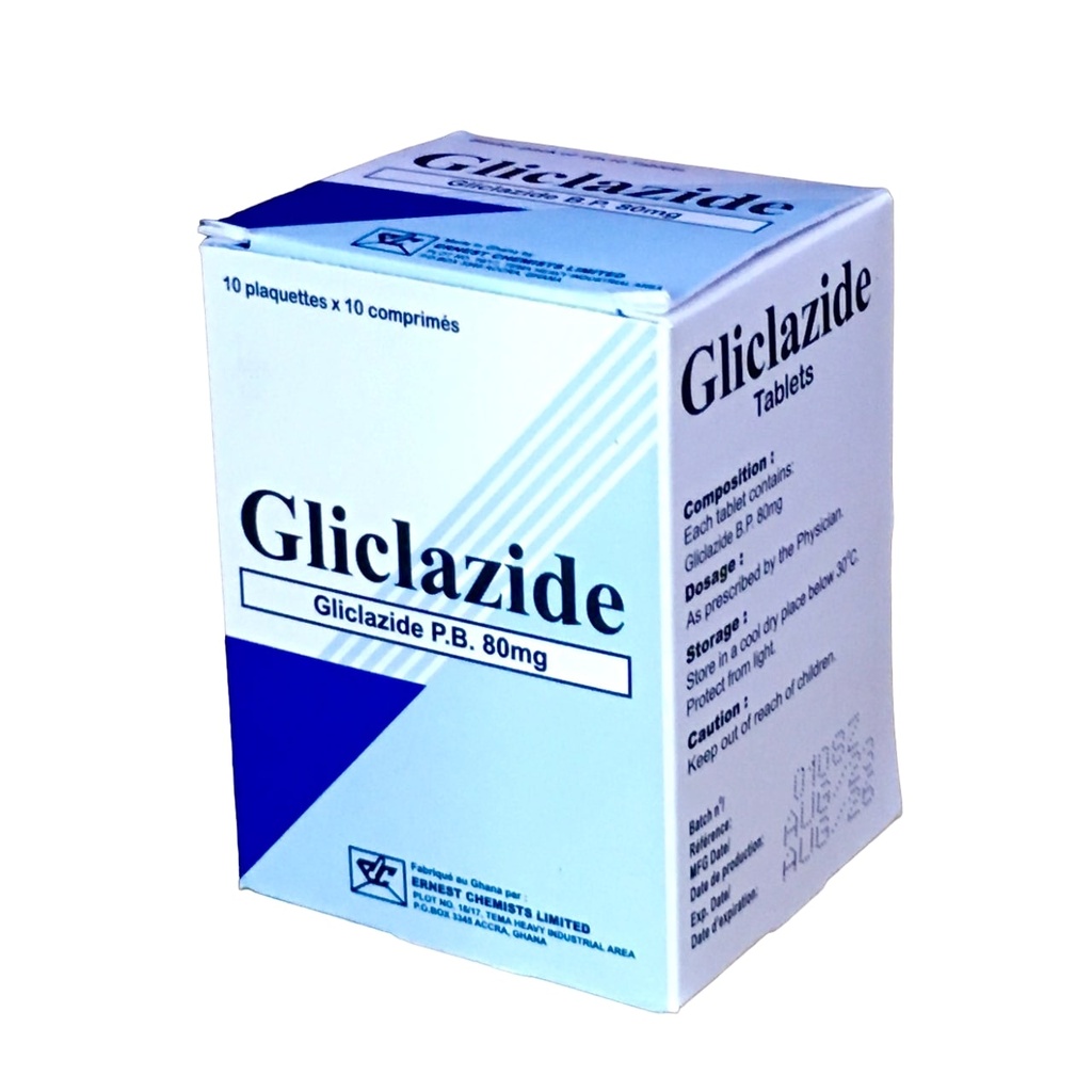 GLICLAZIDE TAB. 80MG 100' ECL