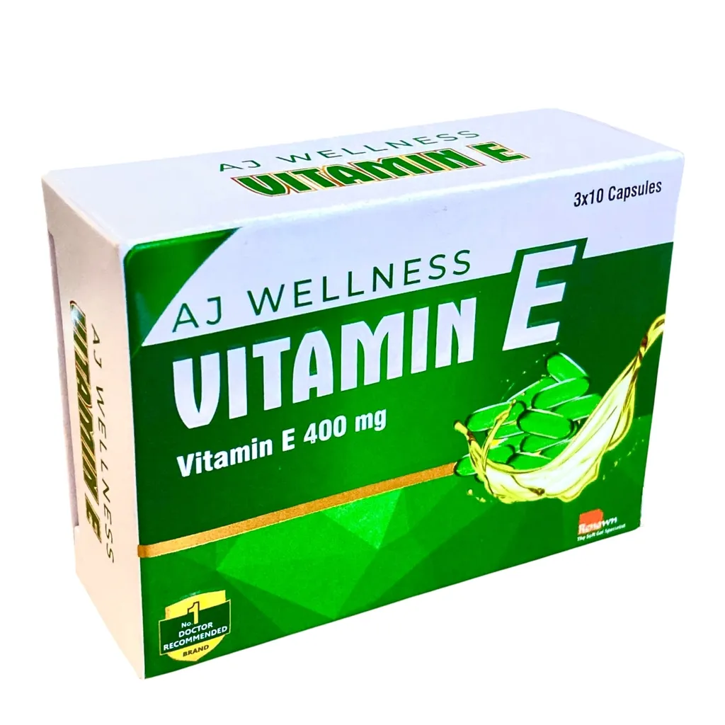 [SGL-] Vitamin E Caps (AJ Wellness, 400 IU)
