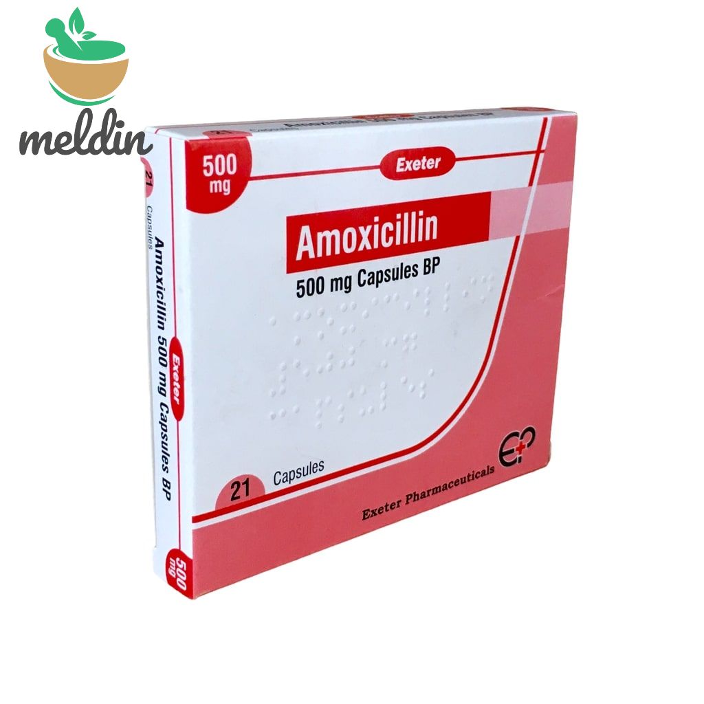 [ECL_EXE-10] Amoxicillin 500mg Caps 21's (Exeter)