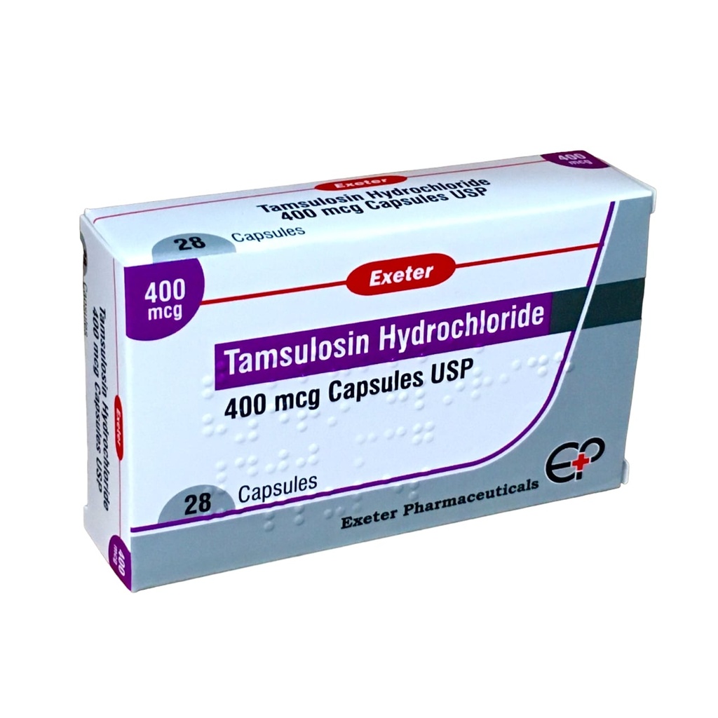 TAMSULOSIN CAPS 400MCG 28' (EXETER)