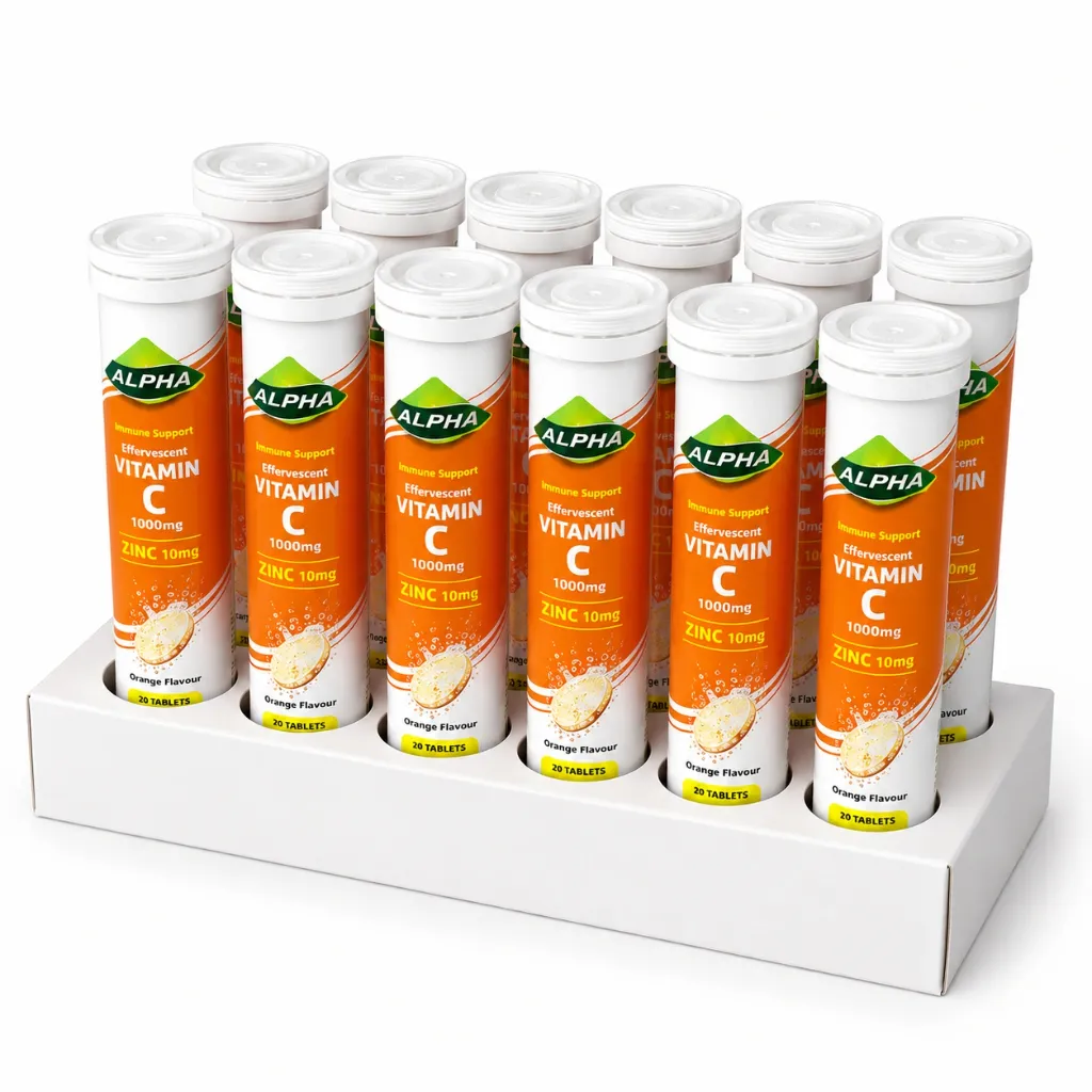 Effervescent Vitamin C+Zinc