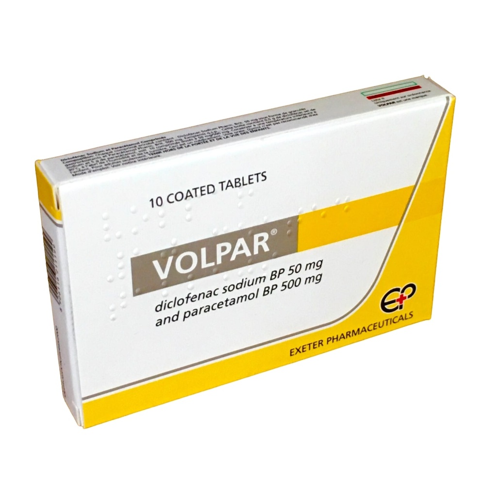 Volpar(Diclo+Para) Tabs 10'