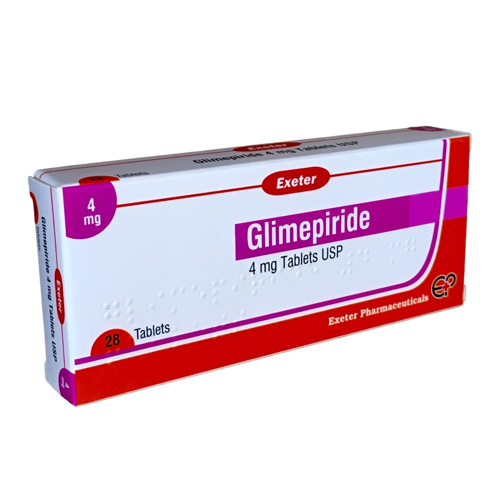 [ECL_EXE-103] GLIMEPIRIDE TABS 4MG 28' (EXETER)