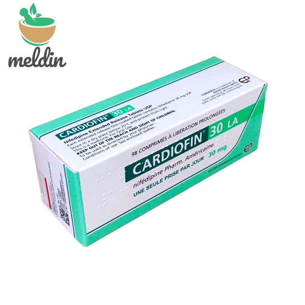 [ECL_EXE-28] CARDIOFIN TABLETS 30MG 98'