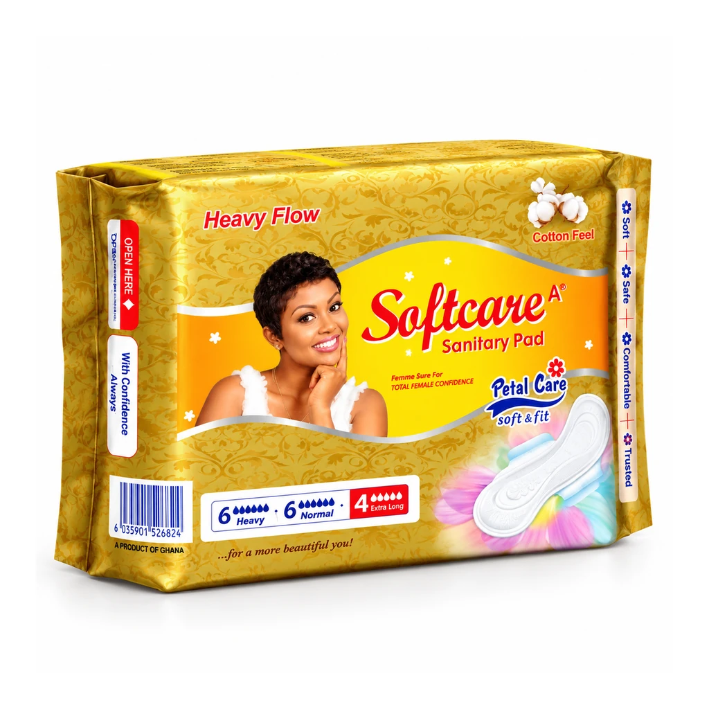 [CMT-099] Softcareᴬ⁺ Sanitary Pad (Gold)