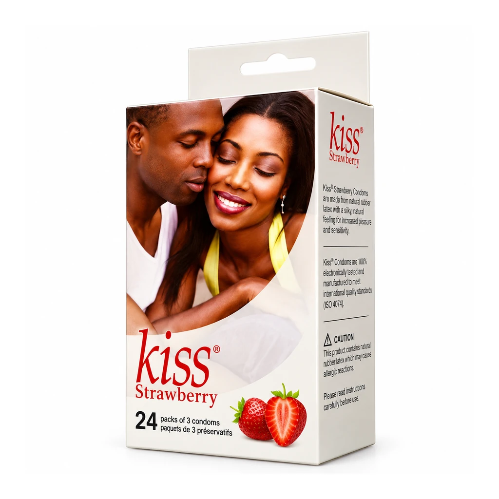 [PRY-05] Kiss Condoms (White)