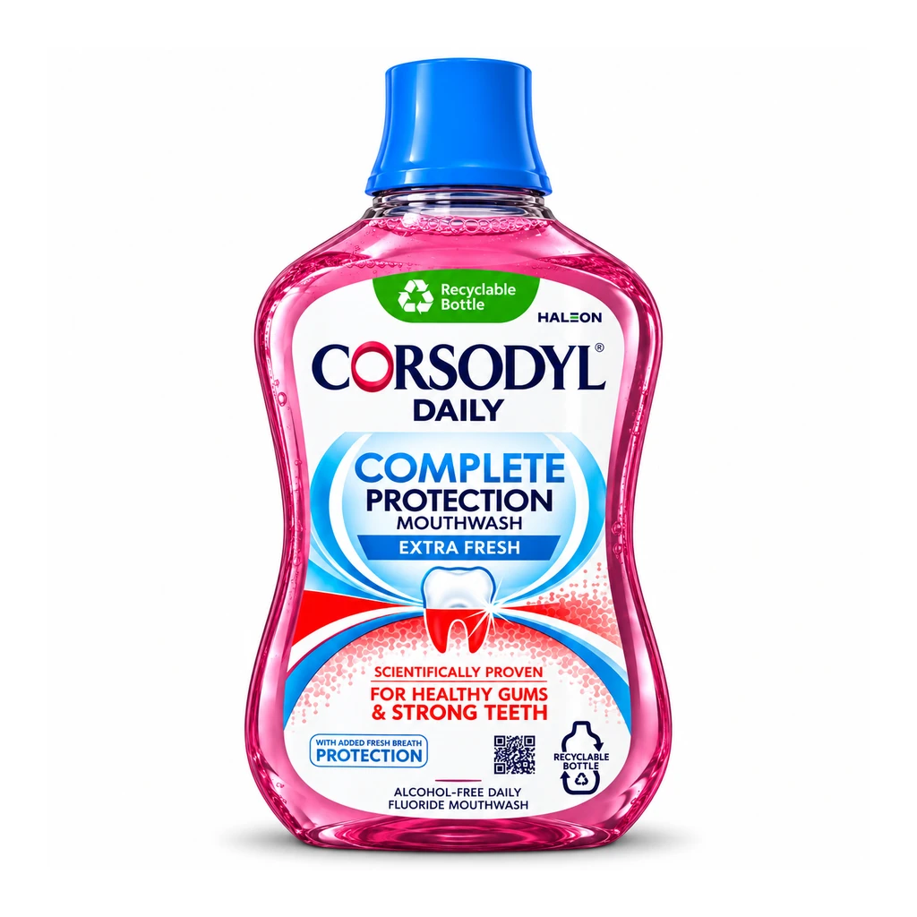 [CMT-029] Corsodyl® Complete Protection Mouthwash (Extra Fresh)
