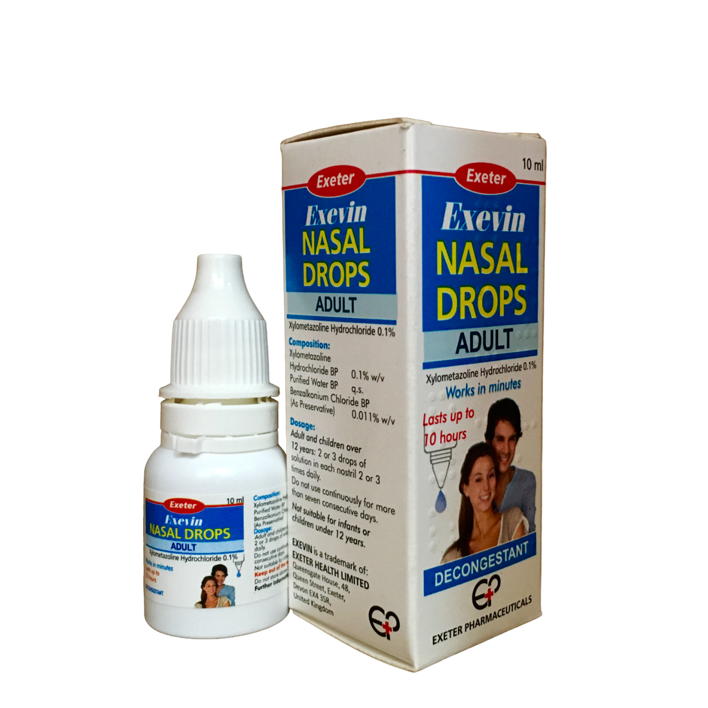 EXEVIN ADULT NASAL DROP 0.1% (10ML)(EXETER)