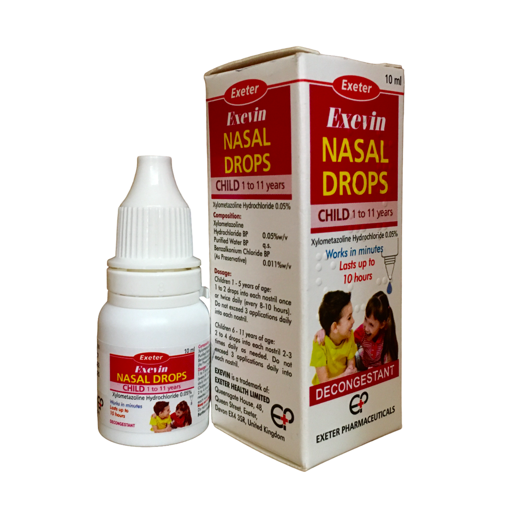 EXEVIN CHILD NASAL DROP 0.05% (10ML)(EXETER)
