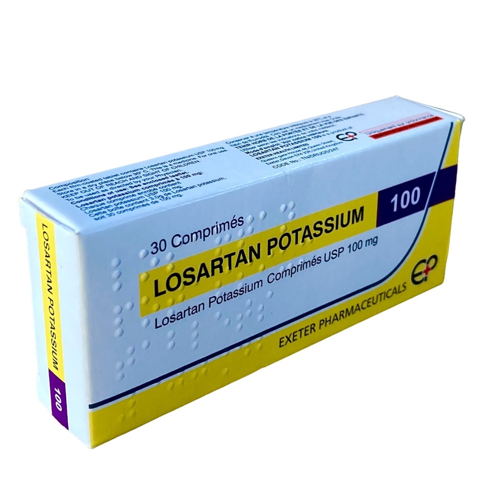 Losartan Tabs 100Mg 28'S (Exeter)