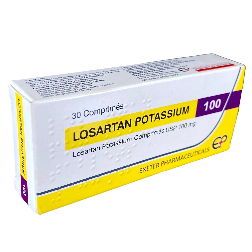 [ECL_EXE-126] Losartan Tabs 100Mg 30'S (Exeter)