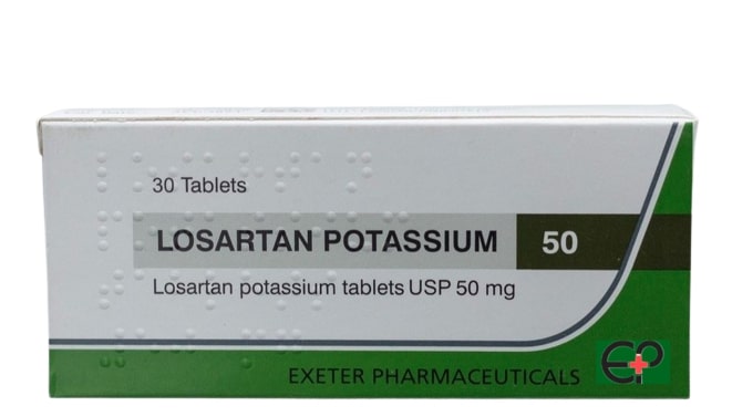 Losartan Tabs 50Mg 30'S (Exeter)