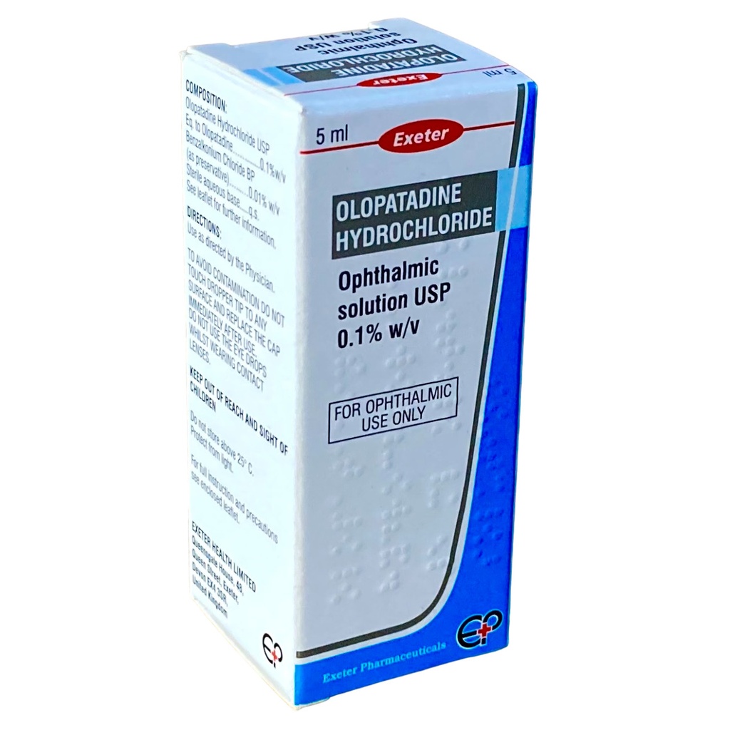 OLOPATADINE 0.1% EYE DROPS 5ML
