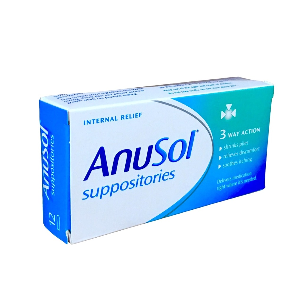 [ECL_J&J-02] ANUSOL SUPP 12's