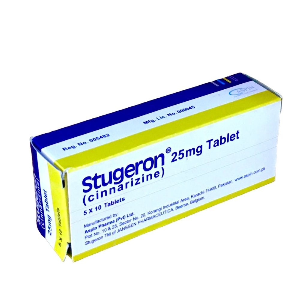 [ECL_JSN-24] Stugeron Tab TUGERON 25MG TAB 50'S