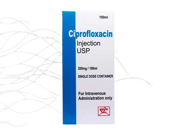 CIPROFLOXACIN INJ 200MG 100ML (LAVINA)