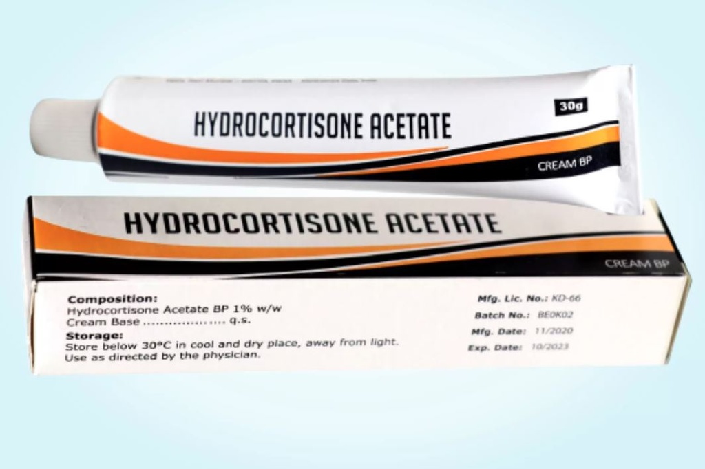 HYDROCORTISONE CREAM 1% 30G (LAVINA)