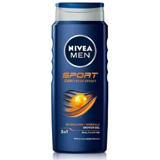 NIVEA SG SPORTS4MEN 500ML