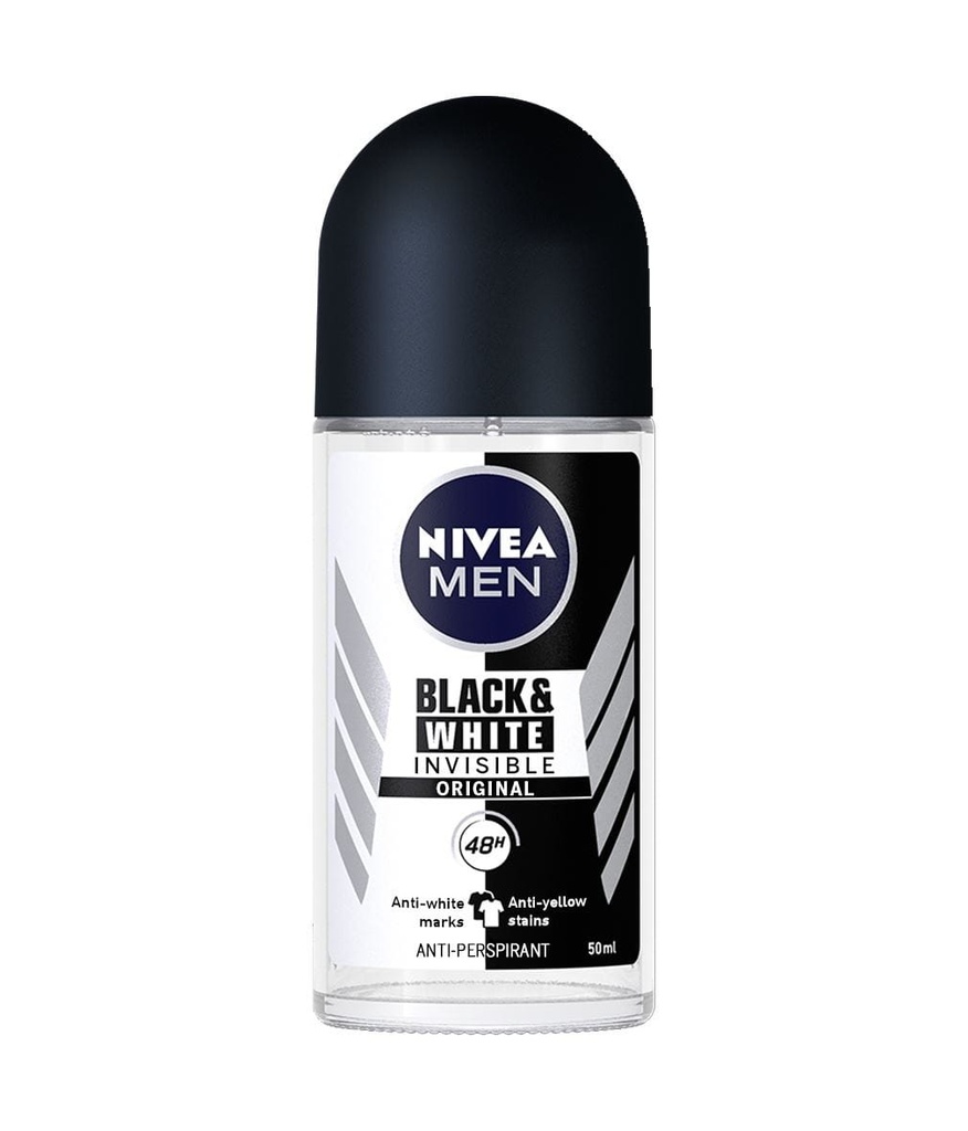 NIVEA ROLL ON INV. BLACK & WHITE 50ML