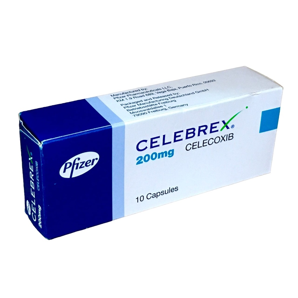 CELEBREX 200MG CAPS 10'S